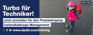 Praxislehrgang Instandhaltungsmanagement, dp MCP