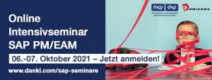 Online Intensivseminar SAP PM/EAM