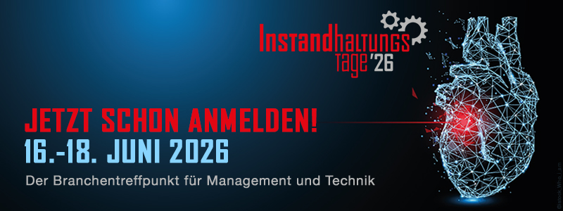 Instandhaltungstage 2026: 16.-18. Juni Jetzt schon anmelden