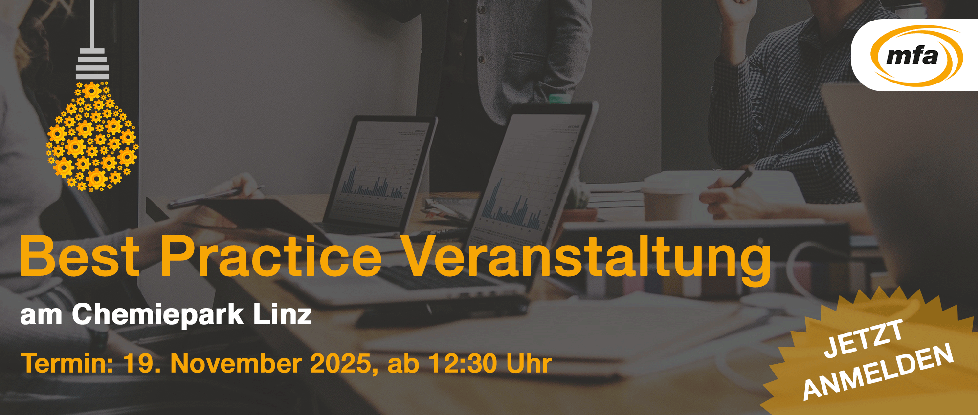 MFA Best Practice Veranstaltung am 19.11. am Chemiepark Linz
