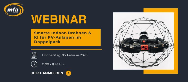 Webinar Indoor-Drohnen am 05. Februar 2026, 11:00 Uhr