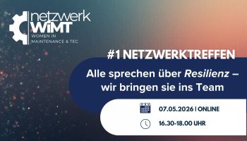 1. WiMT Netzwerktreffen am 7. Mai 2026, online