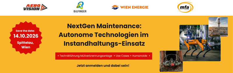 NextGen Maintenance: Autonome Technologien im Instandhaltungseinsatz