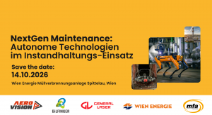 MFA Expert Circle NextGen Maintenance bei der Wien Energie, 14.10.2026
