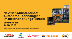 MFA Expert Circle NextGen Maintenance bei der Wien Energie, 14.10.2026