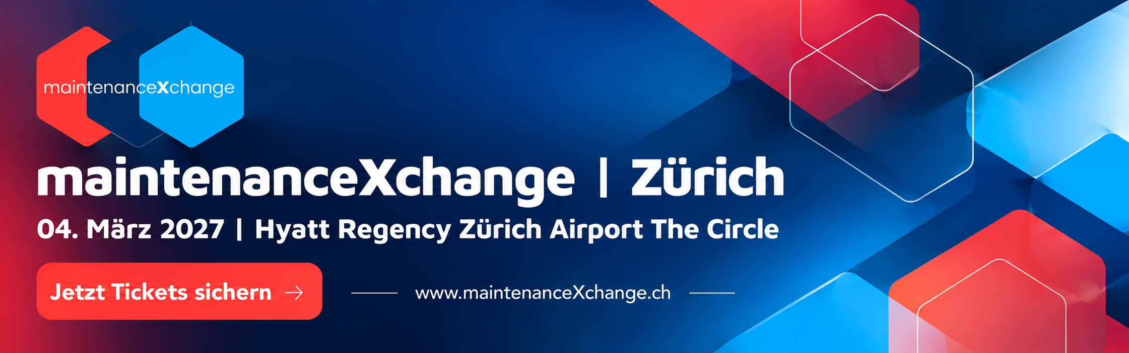 maintenanceXchange, 4. März 2027, Zürich